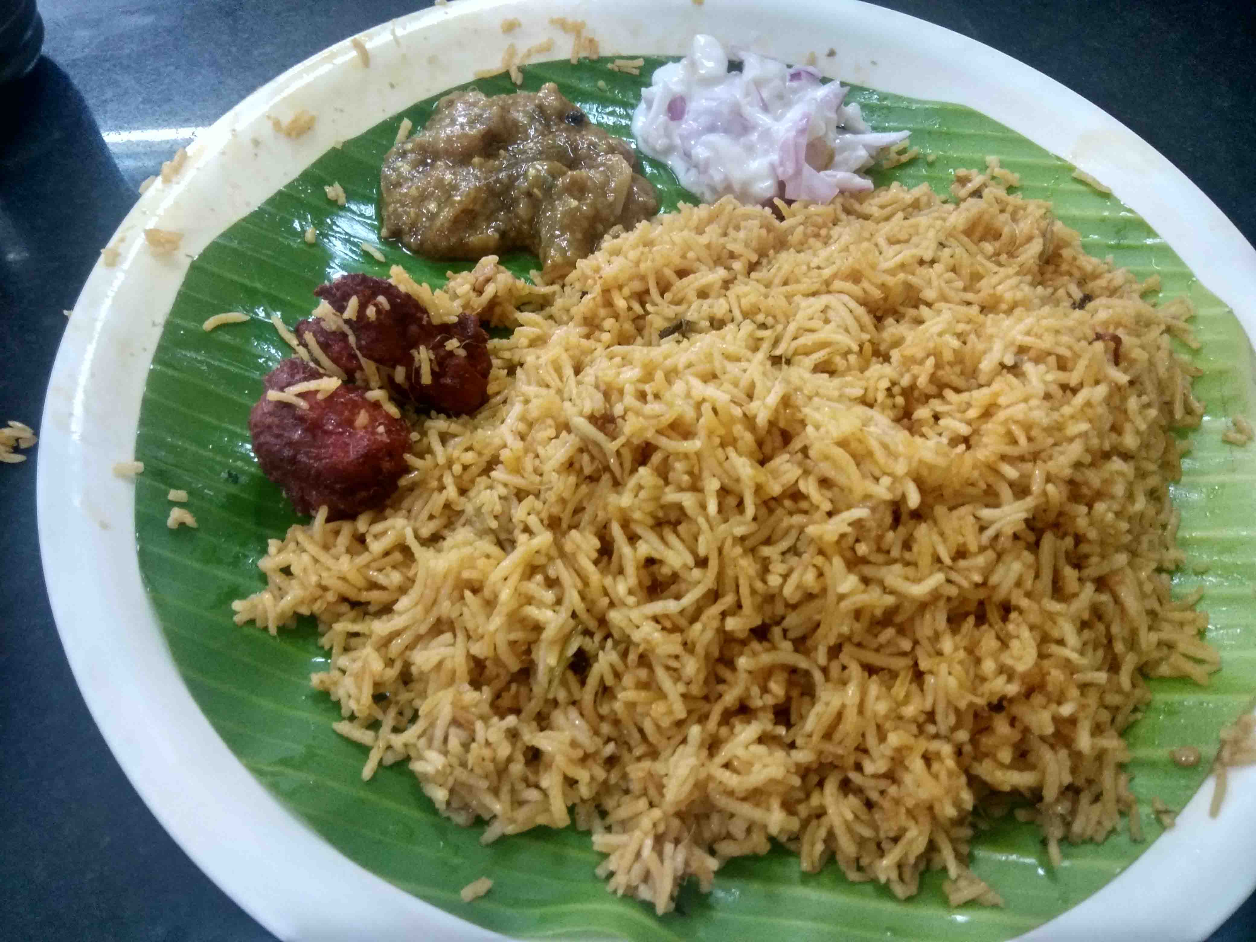 Salem RR Chicken 65 Biryani at Velachery The Biryani Blogger