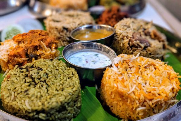 Biryani Thali at Nandhana Palace, Indiranagar, Bangalore